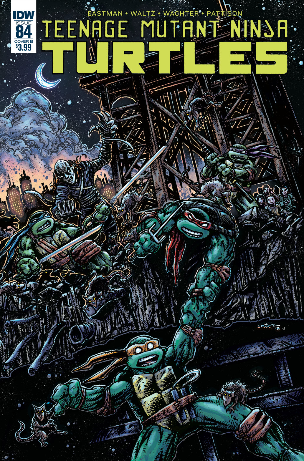 TMNT ONGOING #84 CVR B EASTMAN COVER