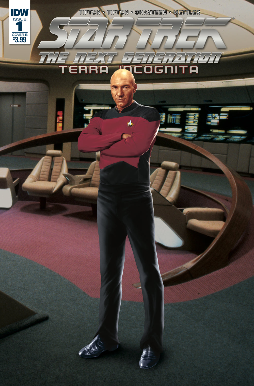 STAR TREK TNG TERRA INCOGNITA #1 CVR B PHOTO COVER