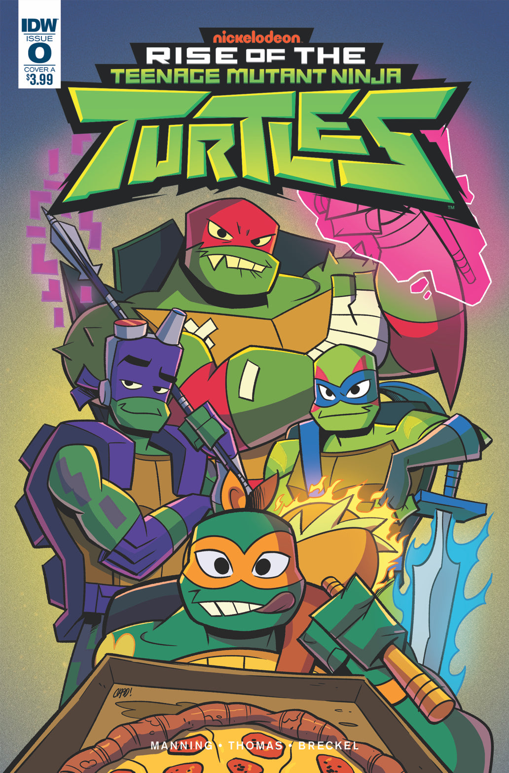 RISE OF TMNT #0 CVR A THOMAS COVER