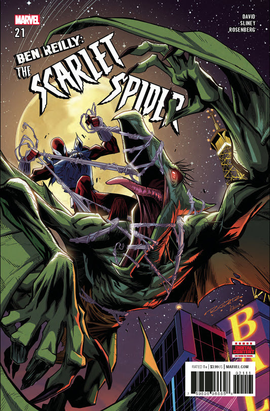 BEN REILLY SCARLET SPIDER #21 COVER