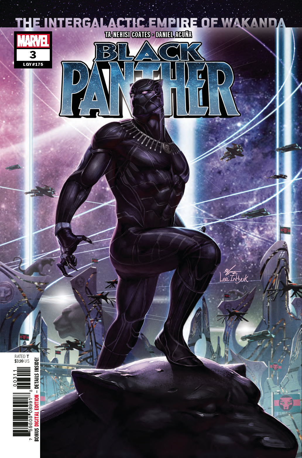 BLACK PANTHER #3 COVER