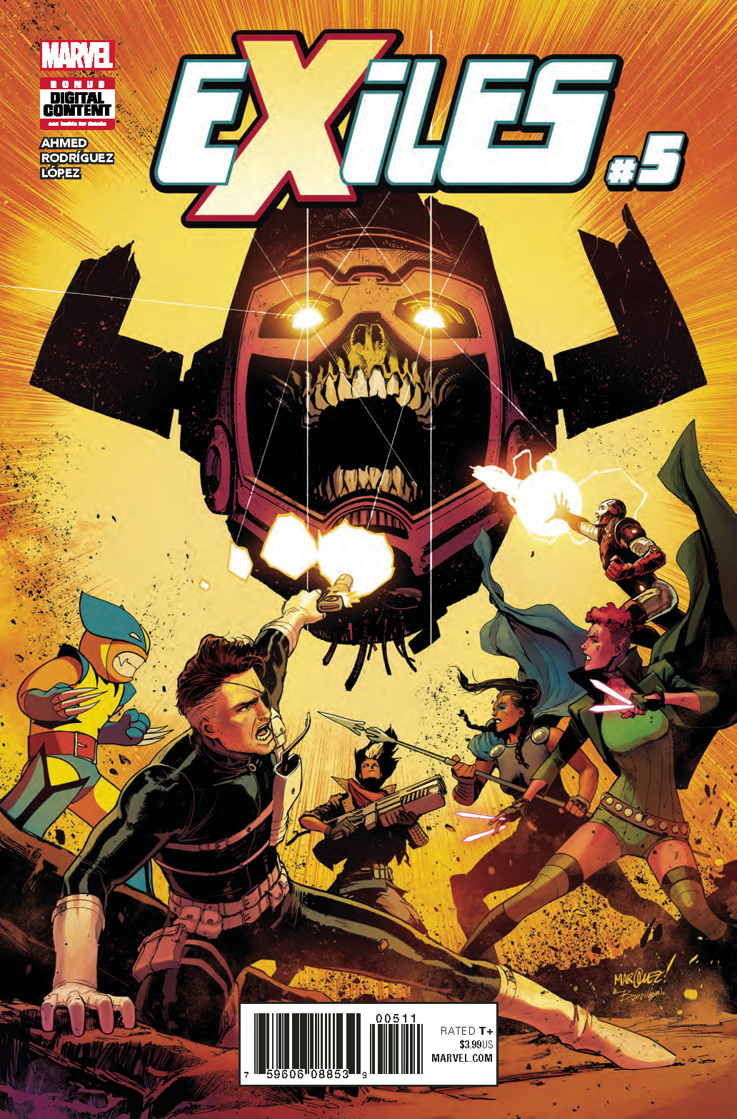 EXILES #5 COVER