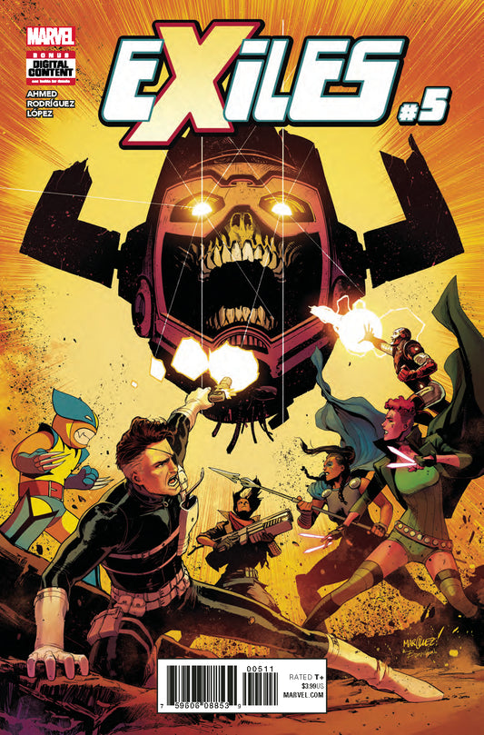 EXILES #5 COVER