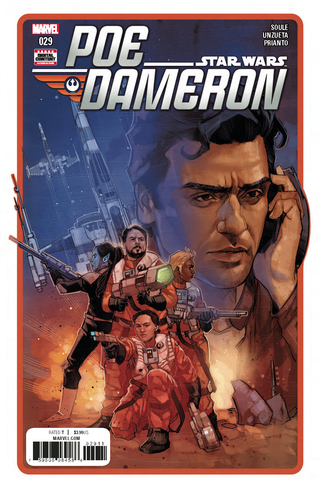 STAR WARS POE DAMERON #29 COVER