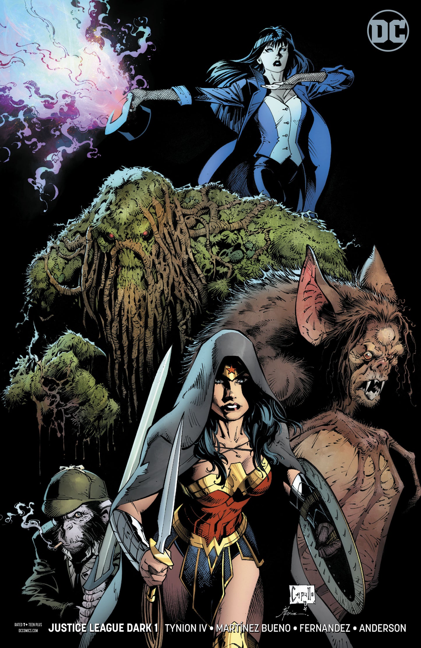 JUSTICE LEAGUE DARK #1 VAR ED COVER