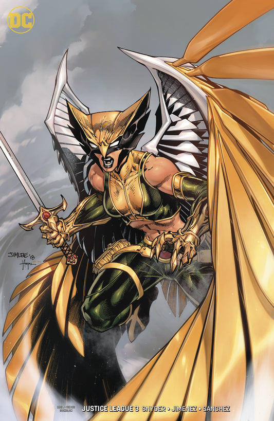 JUSTICE LEAGUE #3 VAR ED 2018 COVER