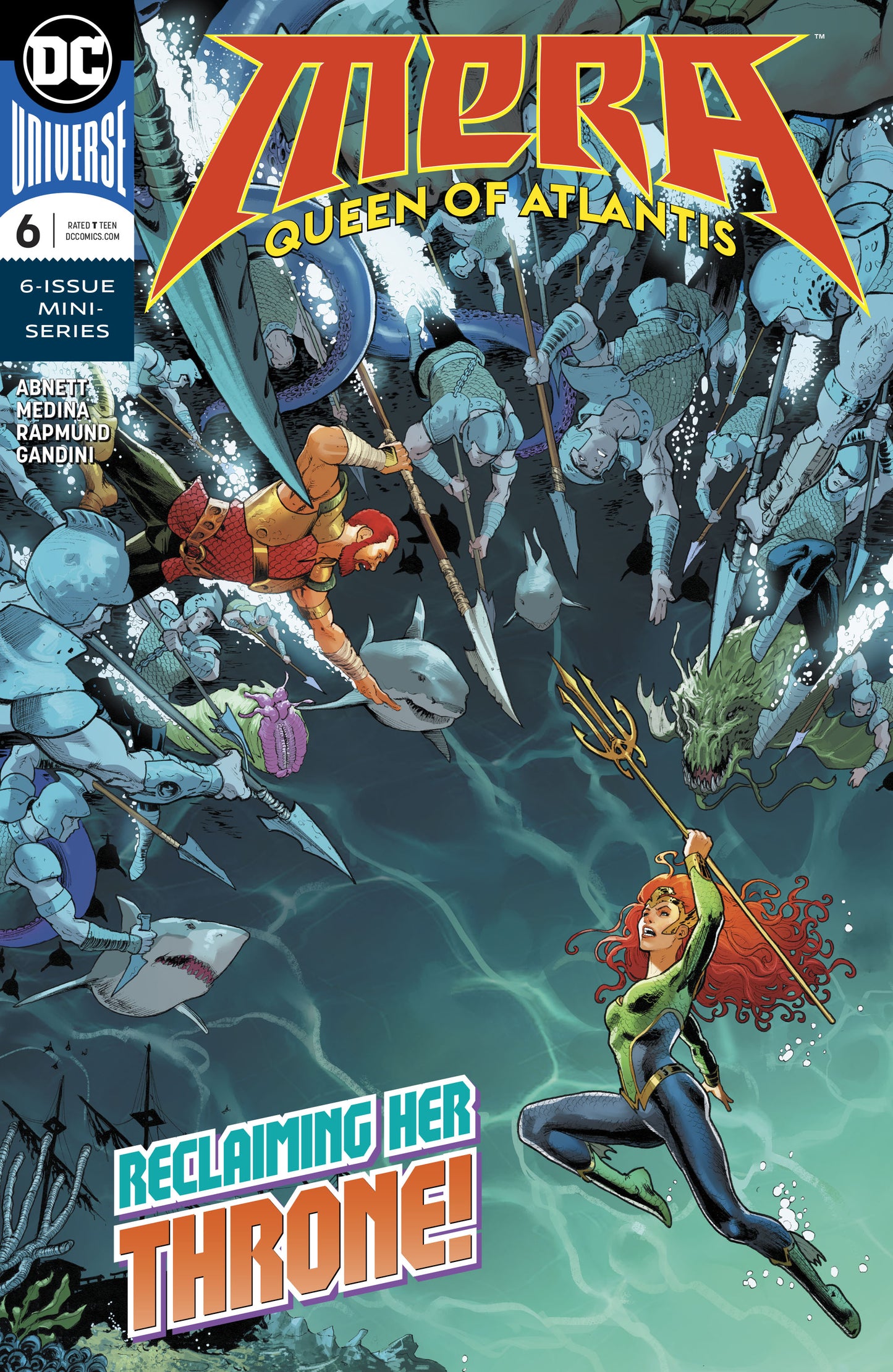 MERA QUEEN OF ATLANTIS #6 (OF 6) COVER