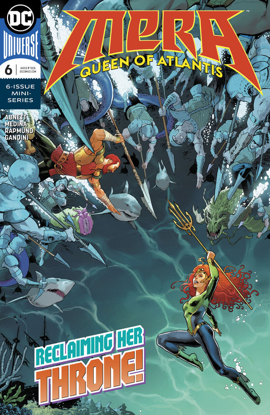 MERA QUEEN OF ATLANTIS #6 (OF 6) COVER