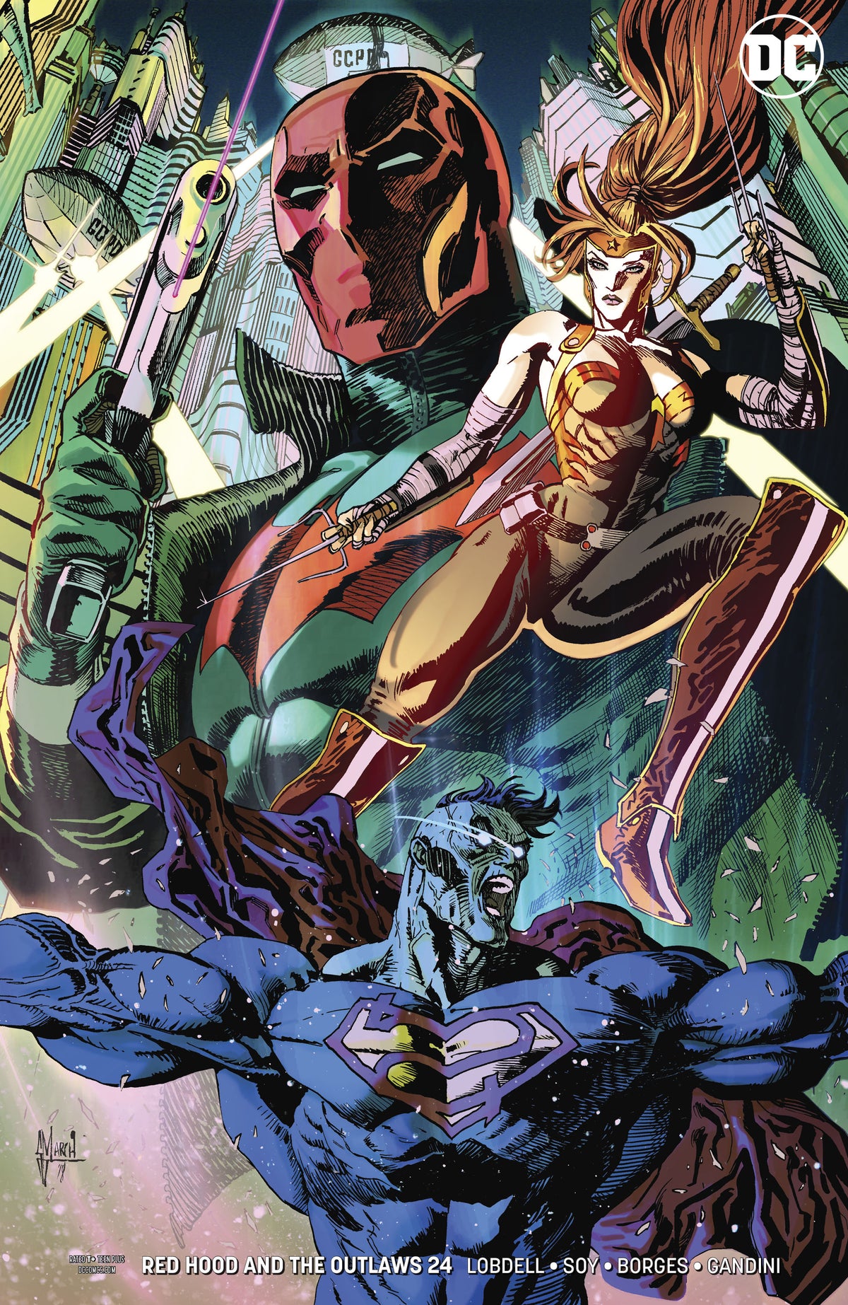 RED HOOD AND THE OUTLAWS #24 VAR ED COVER