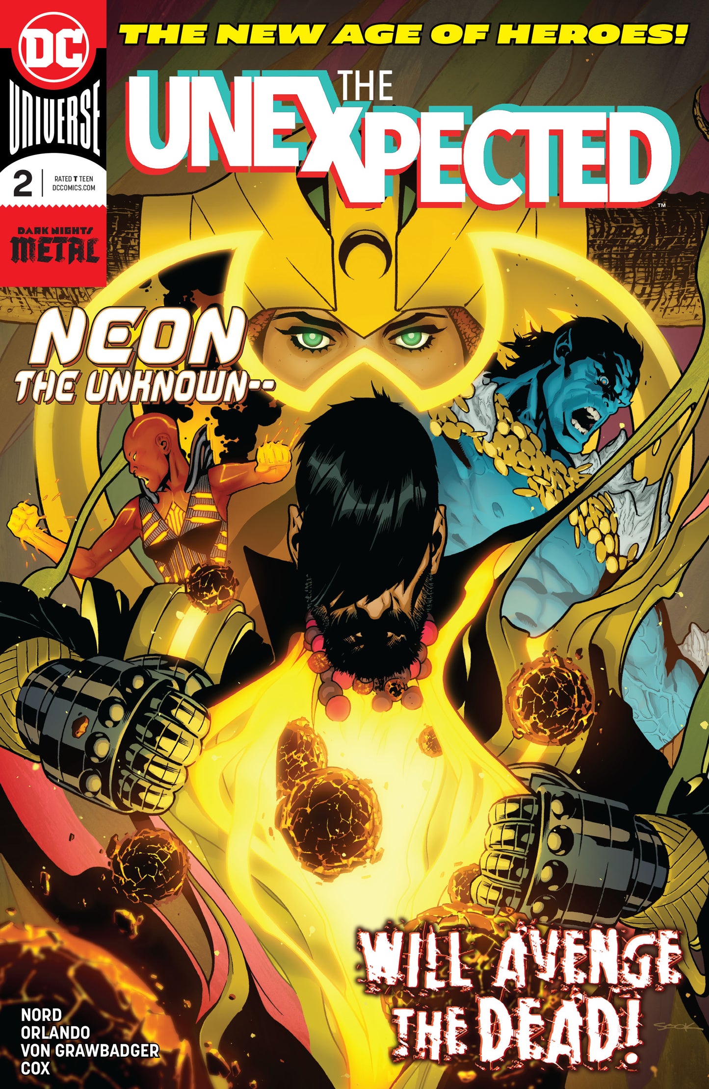 UNEXPECTED #2 COVER