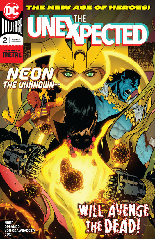 UNEXPECTED #2 COVER