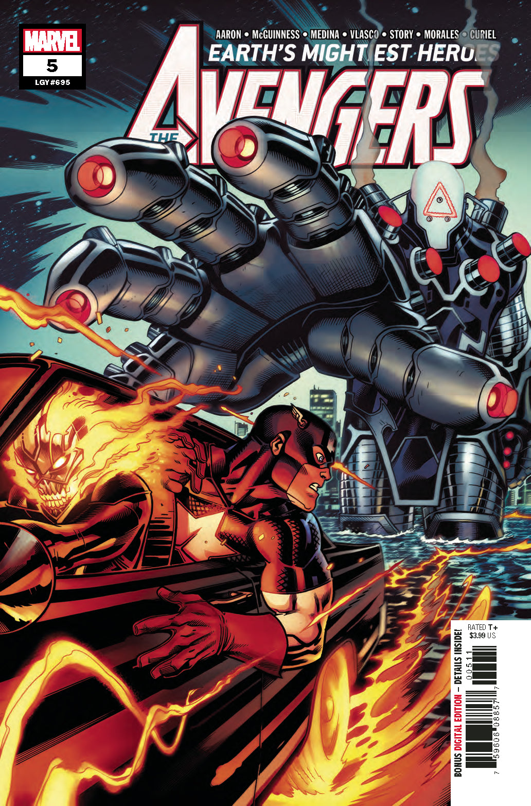 AVENGERS #5 COVER