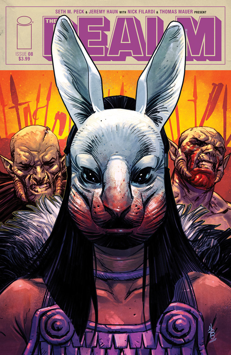 REALM #8 CVR B KLEIN (MR) COVER