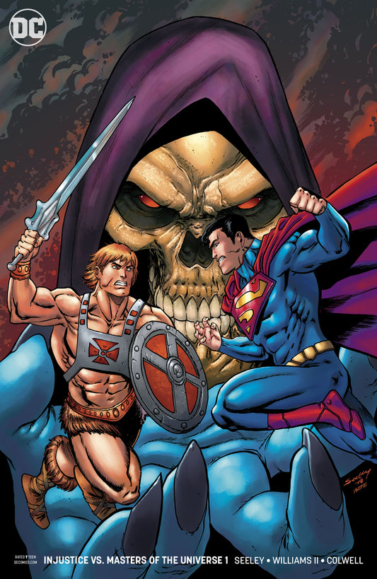 INJUSTICE VS THE MASTERS OF THE UNIVERSE #1 (OF 6) VAR ED COVER