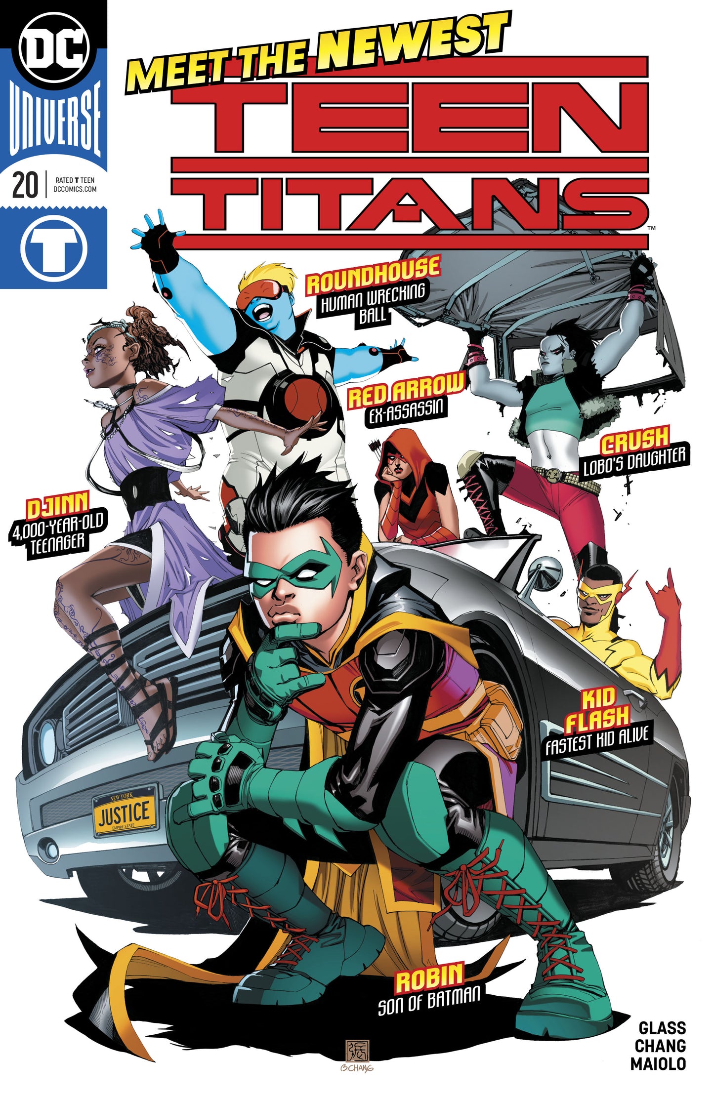 TEEN TITANS #20 COVER