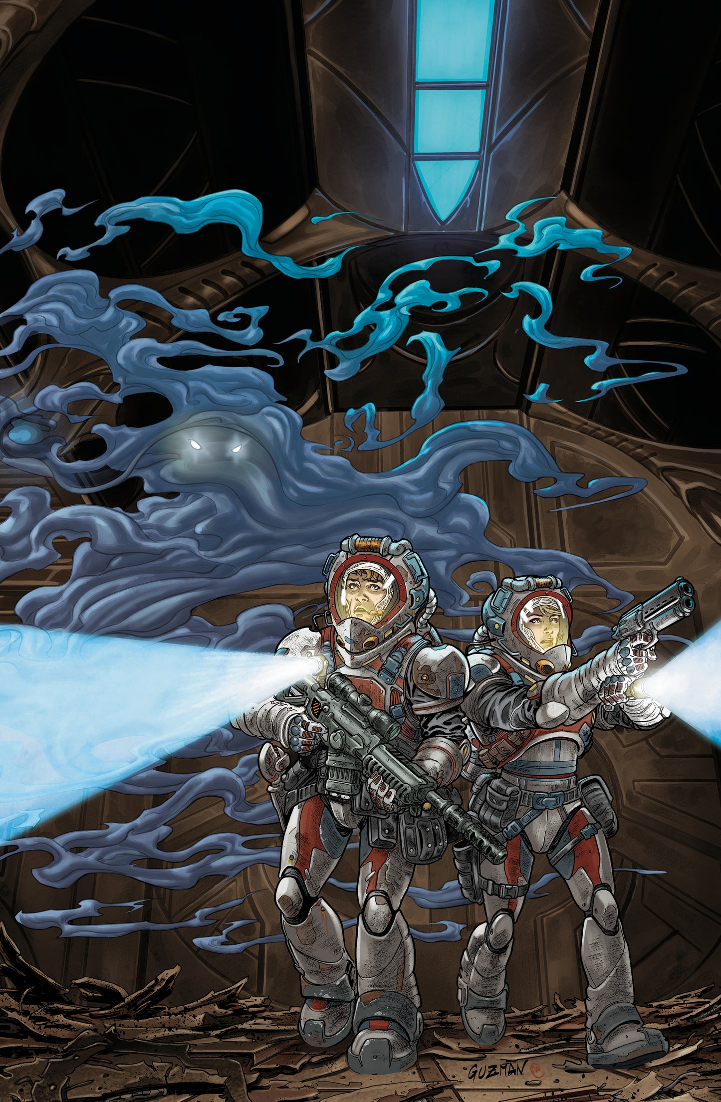 STARCRAFT SCAVENGERS #1 CVR AGUZMAN COVER