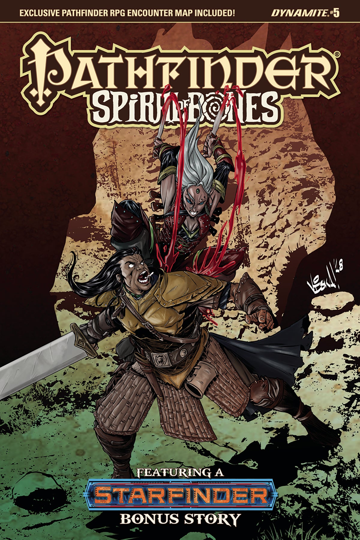 PATHFINDER SPIRAL OF BONES #5 (OF 5) CVR B FEDERICI COVER