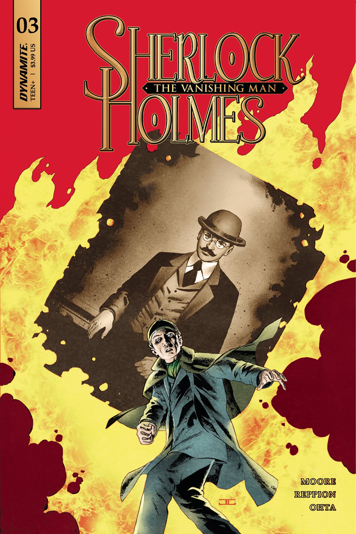 SHERLOCK HOLMES VANISHING MAN #3 CVR A CASSADAY COVER