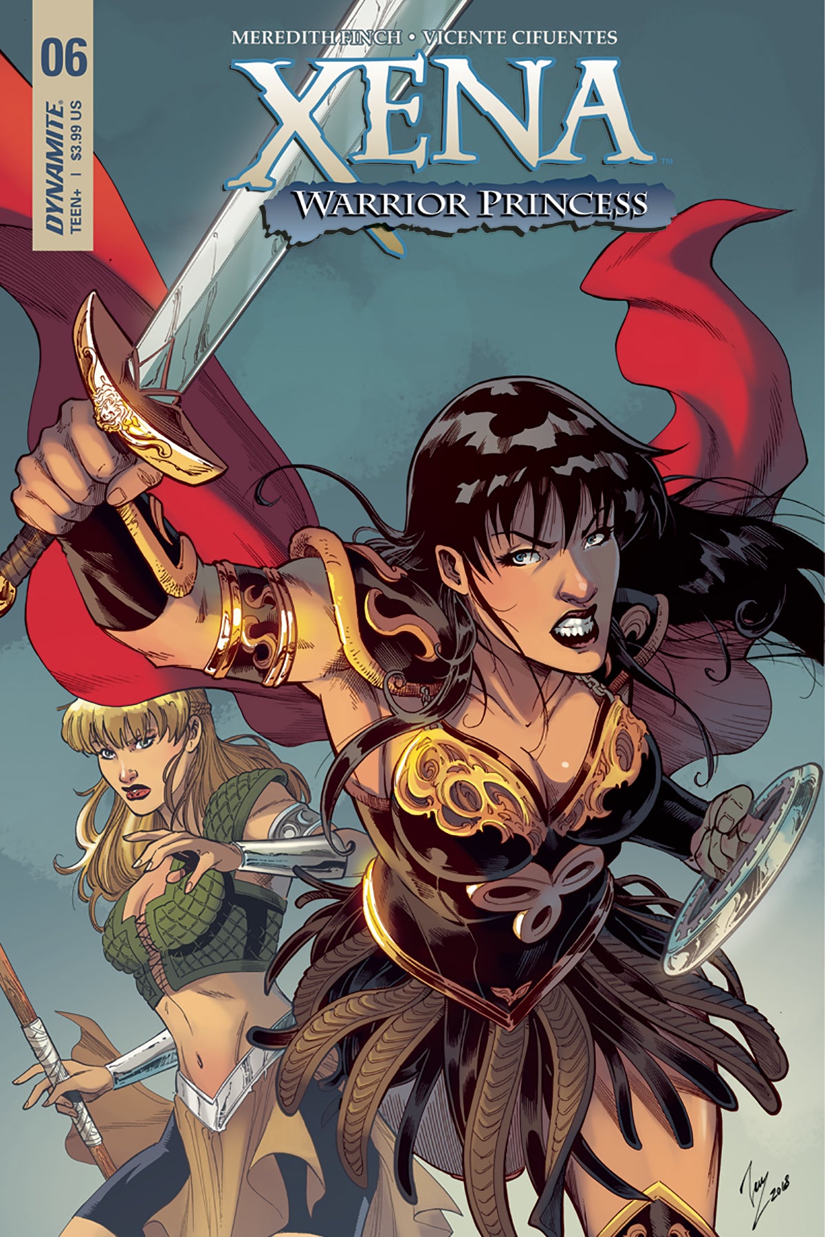 XENA #6 (OF 5) CVR B CIFUENTES COVER