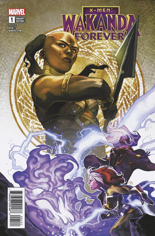 WAKANDA FOREVER X-MEN #1 CONNECTING VAR COVER