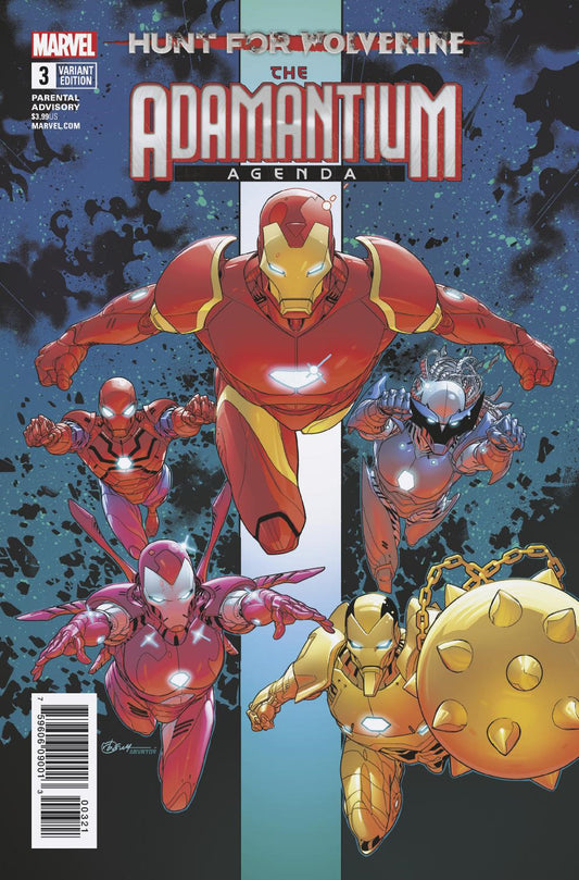 HUNT FOR WOLVERINE ADAMANTIUM AGENDA #3 (OF 4) SILVA VAR COVER