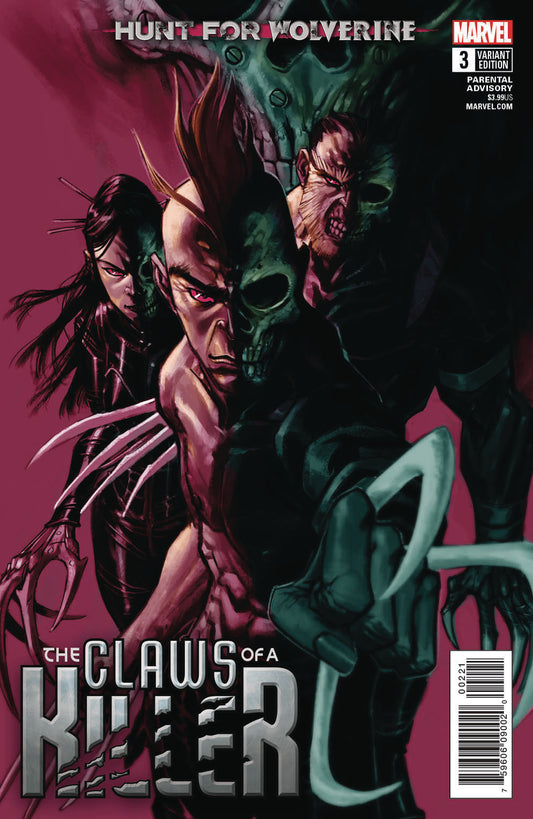 HUNT FOR WOLVERINE CLAWS OF KILLER #3 (OF 4) CANETE VAR COVER