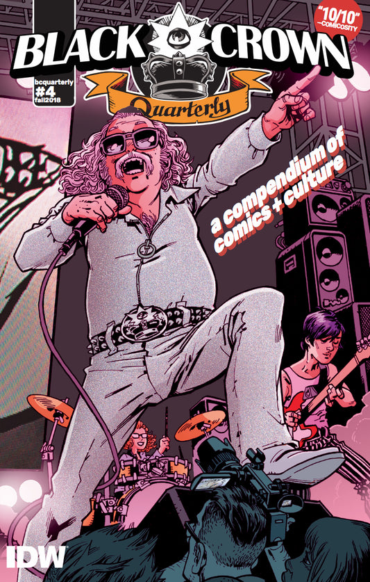 BLACK CROWN QUARTERLY #4 SUMMER 2018 COVER