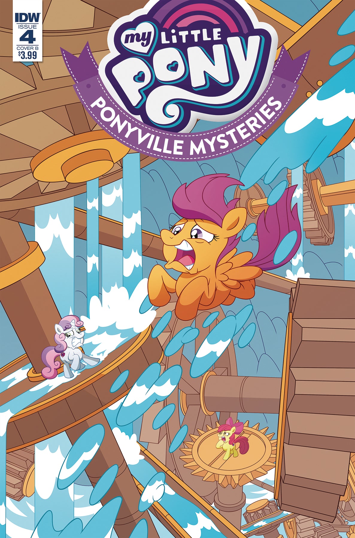 MY LITTLE PONY PONYVILLE MYSTERIES #4 CVR B MURPHY COVER