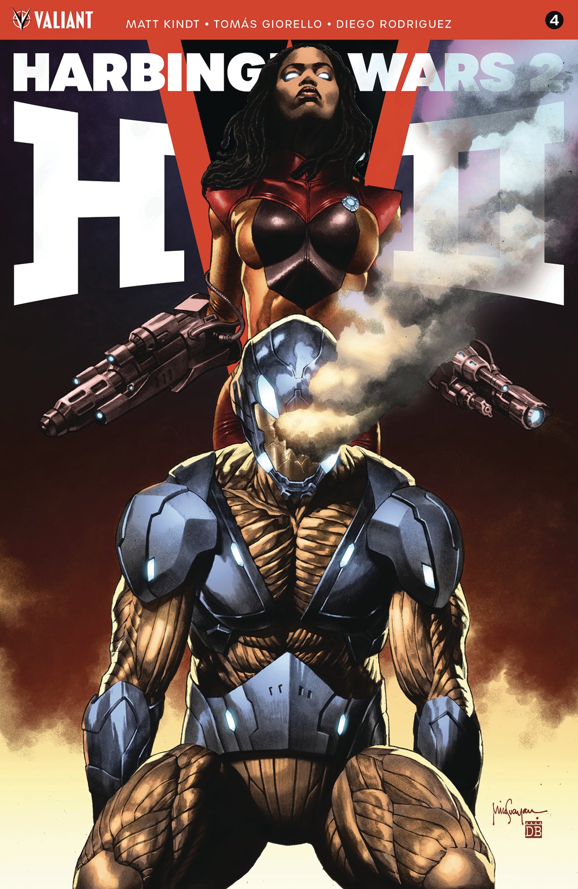 HARBINGER WARS 2 #4 (OF 4) CVR B SUAYAN COVER