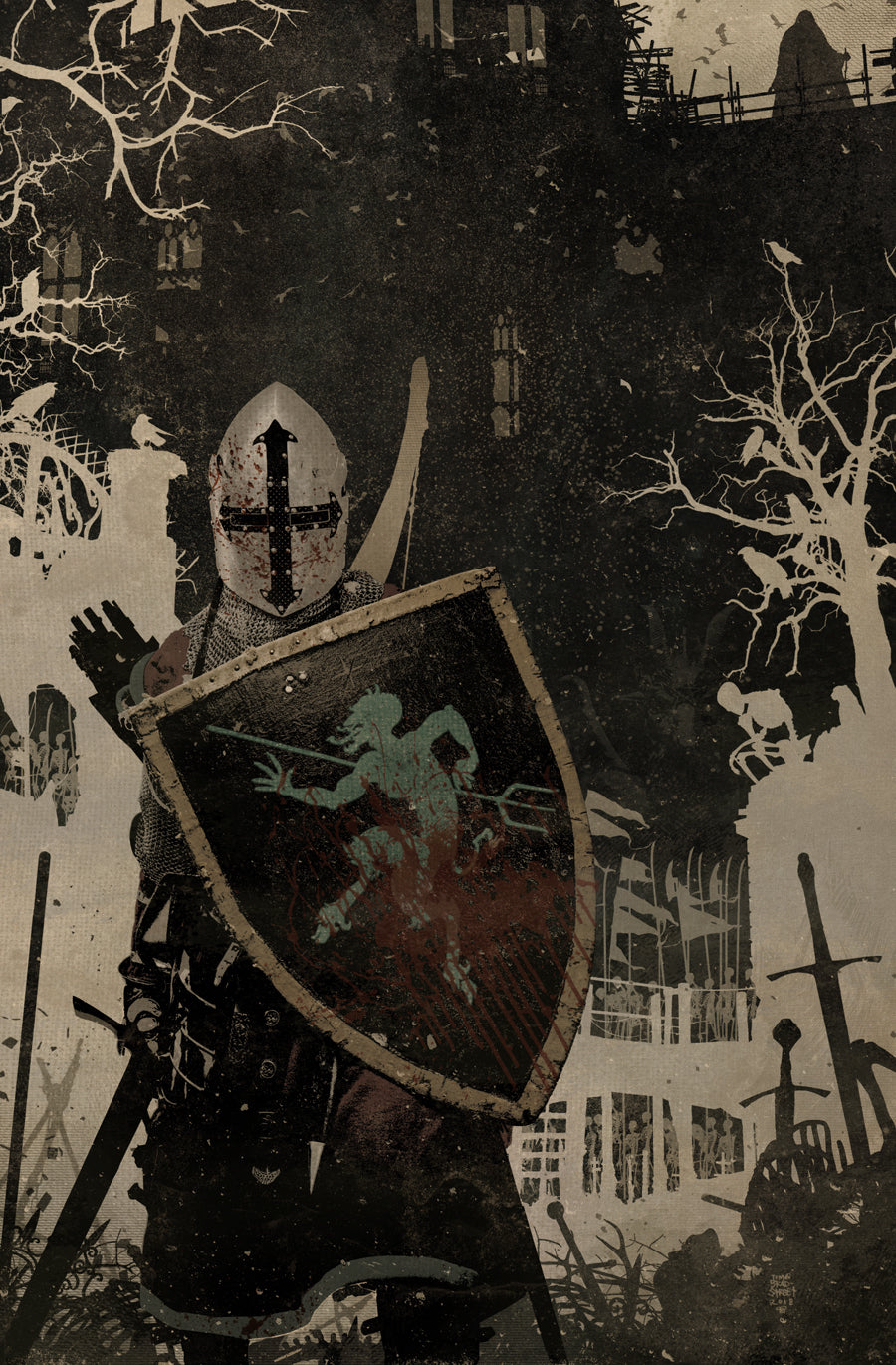 PESTILENCE STORY OF SATAN #4 (MR) COVER