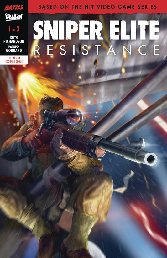 SNIPER ELITE RESISTANCE #1 CVR B GROULT COVER