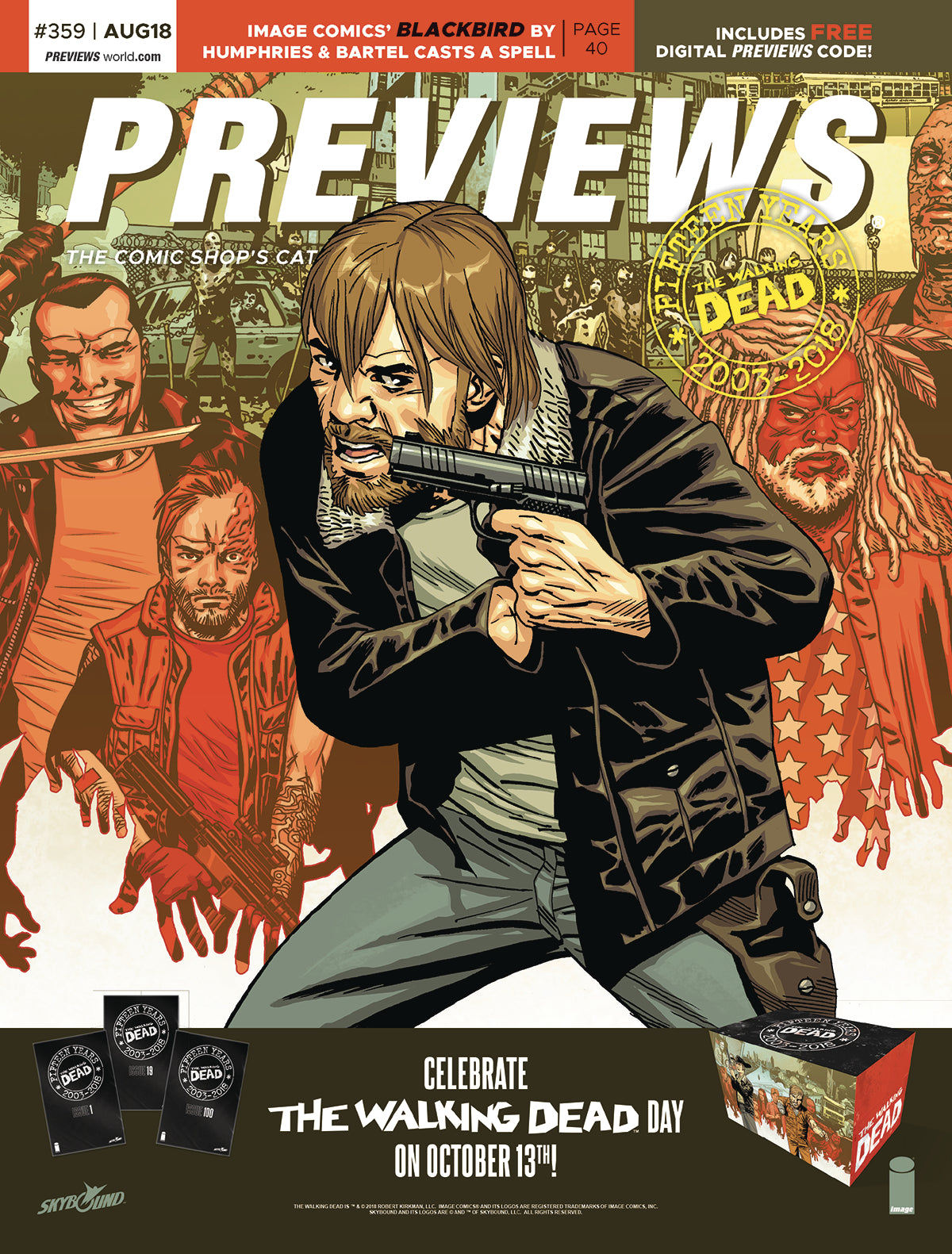 PREVIEWS #359 AUGUST 2018 COVER