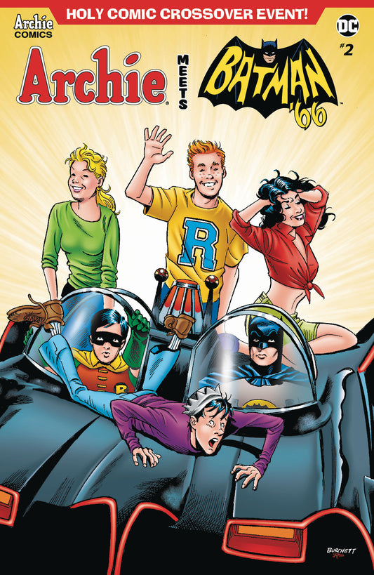 ARCHIE MEETS BATMAN 66 #2 CVR B BURCHETT COVER