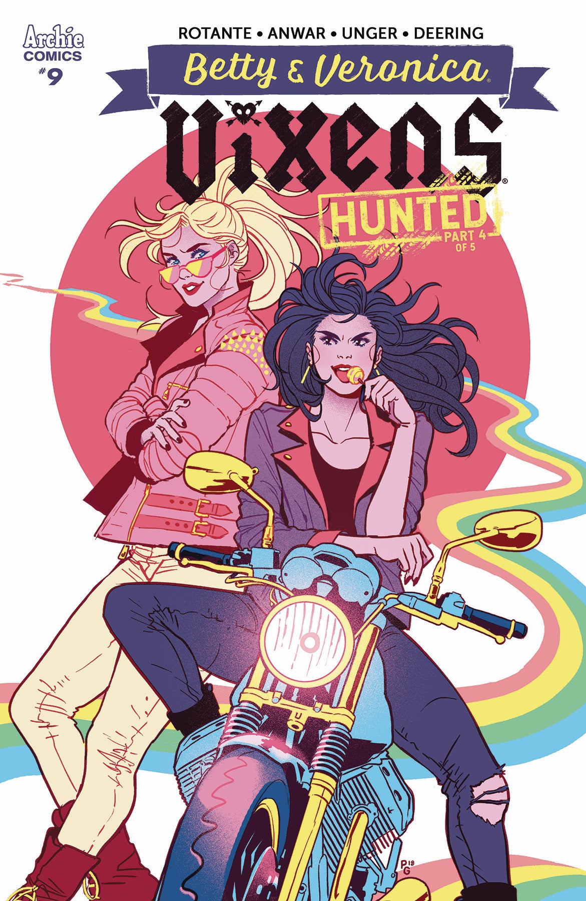 BETTY AND VERONICA VIXENS #9 (OF 10) CVR B GANUCHEAU COVER