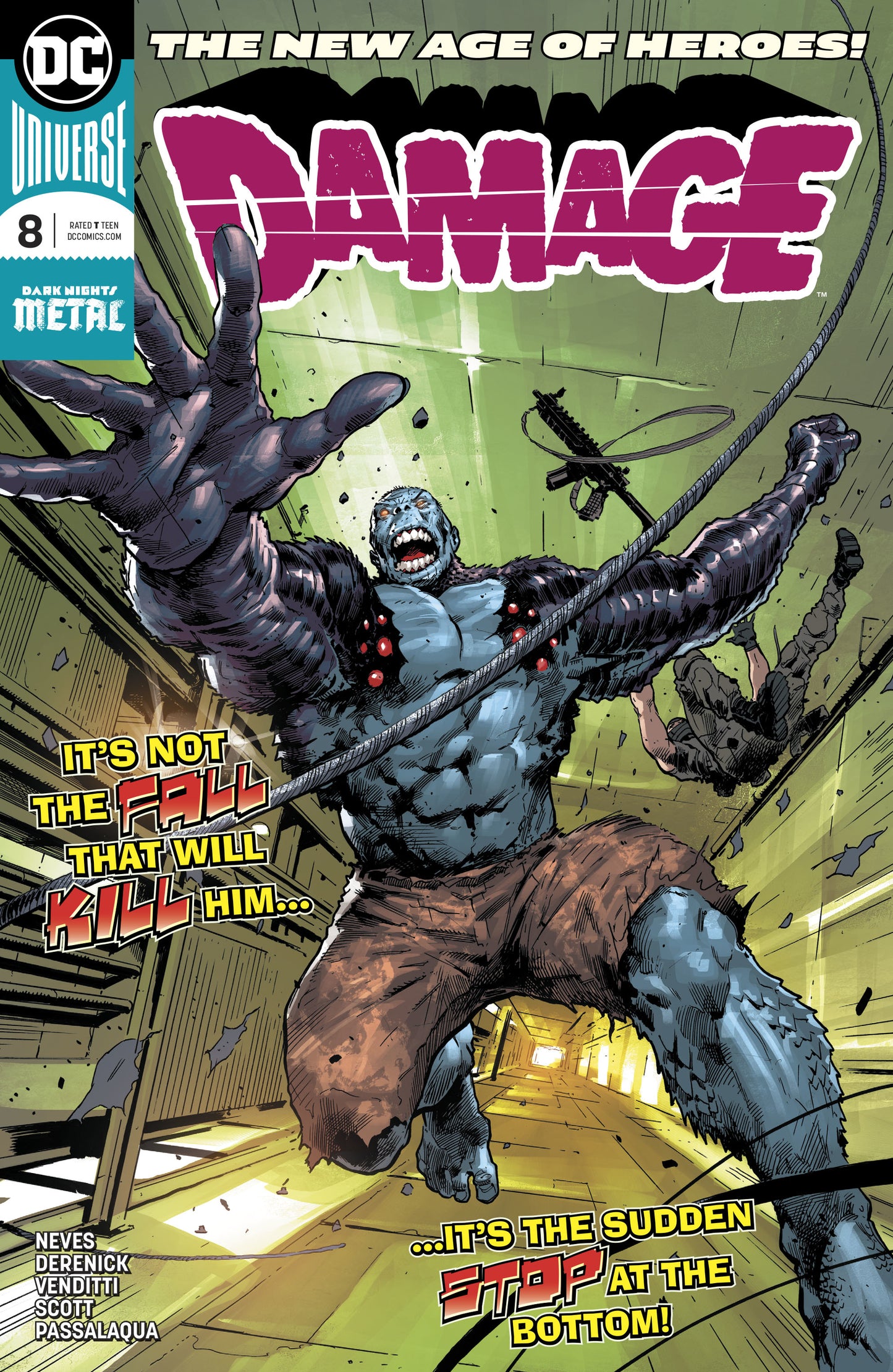 DAMAGE #8 COVER