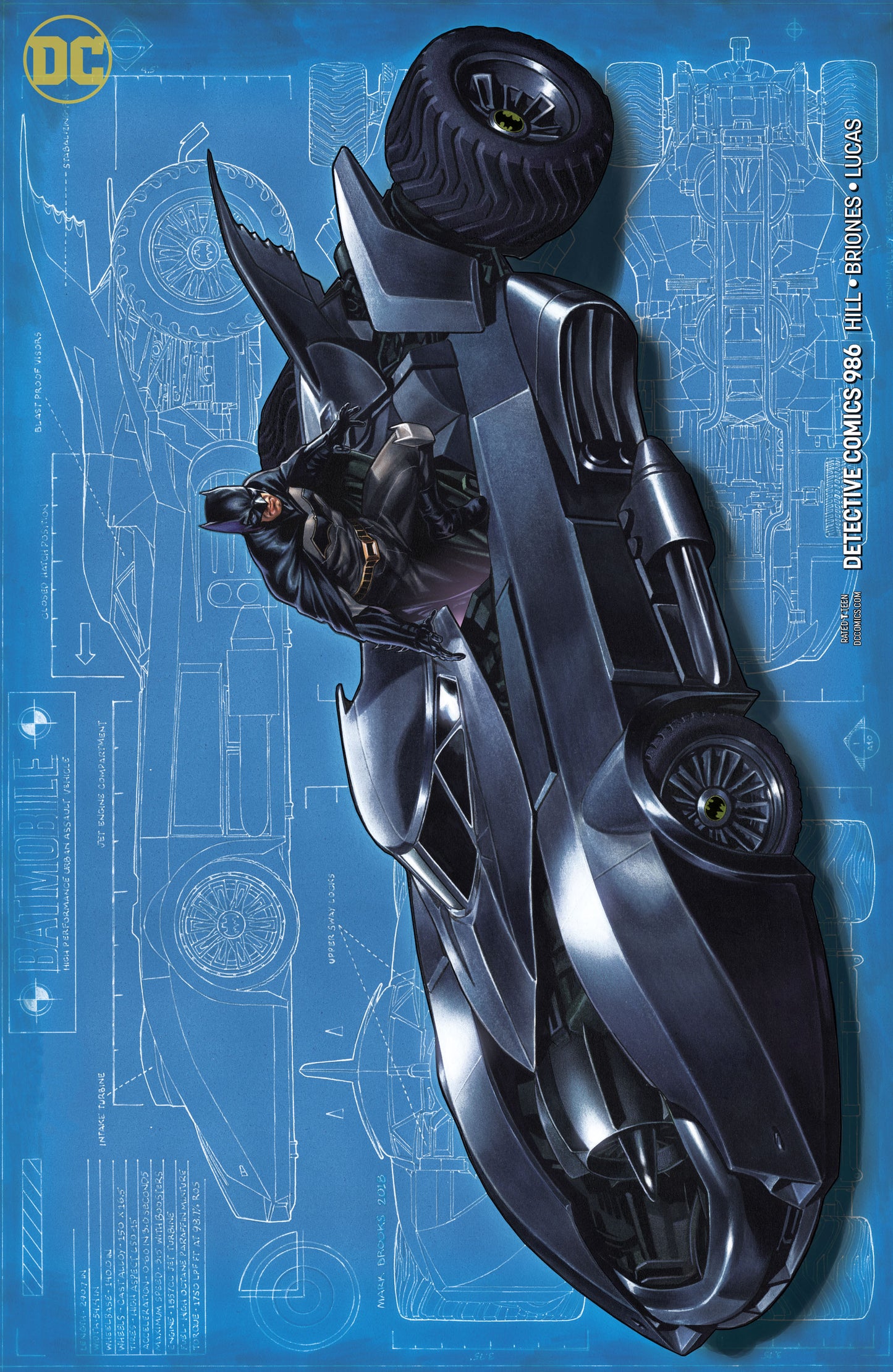 DETECTIVE COMICS #986 VAR ED COVER