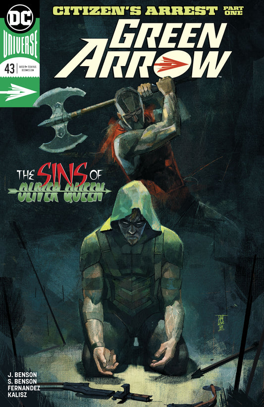 GREEN ARROW #43 COVER