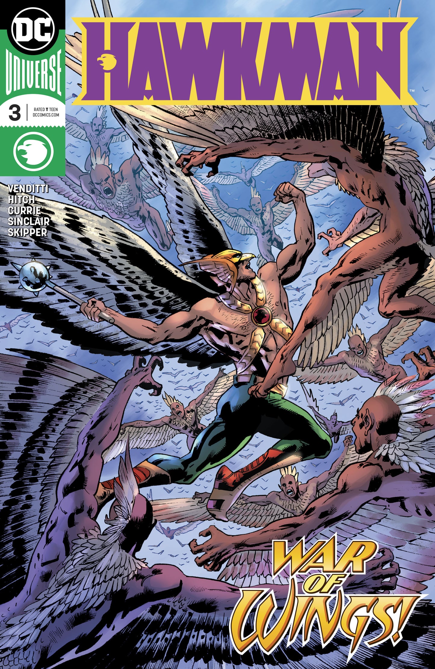HAWKMAN #3 COVER