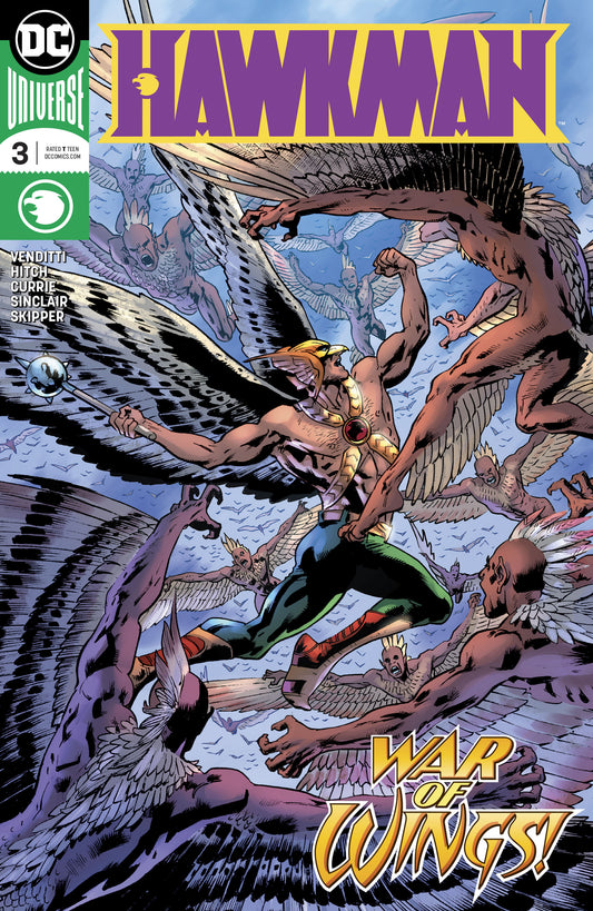 HAWKMAN #3 COVER