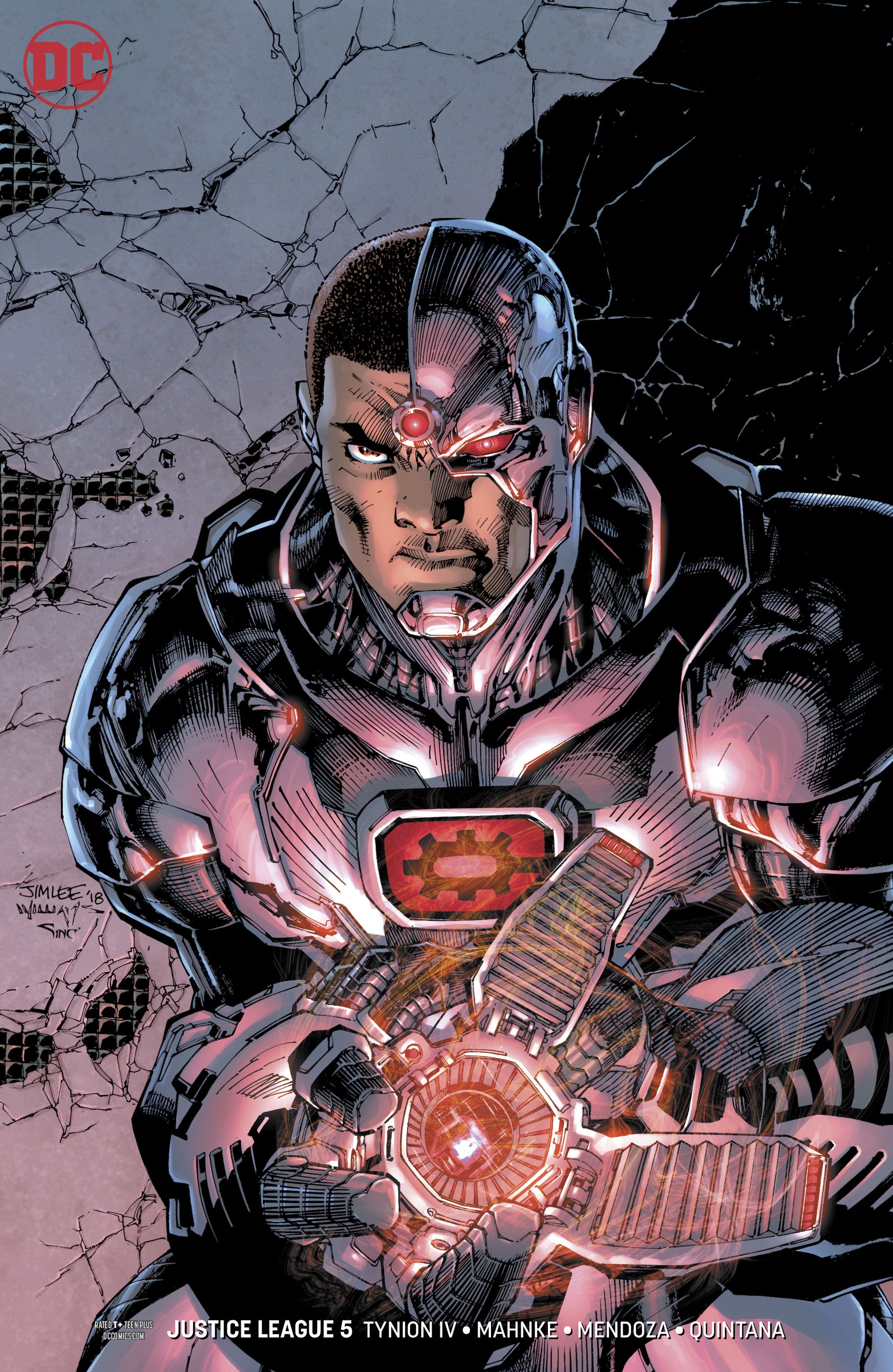 JUSTICE LEAGUE #5 VAR ED COVER