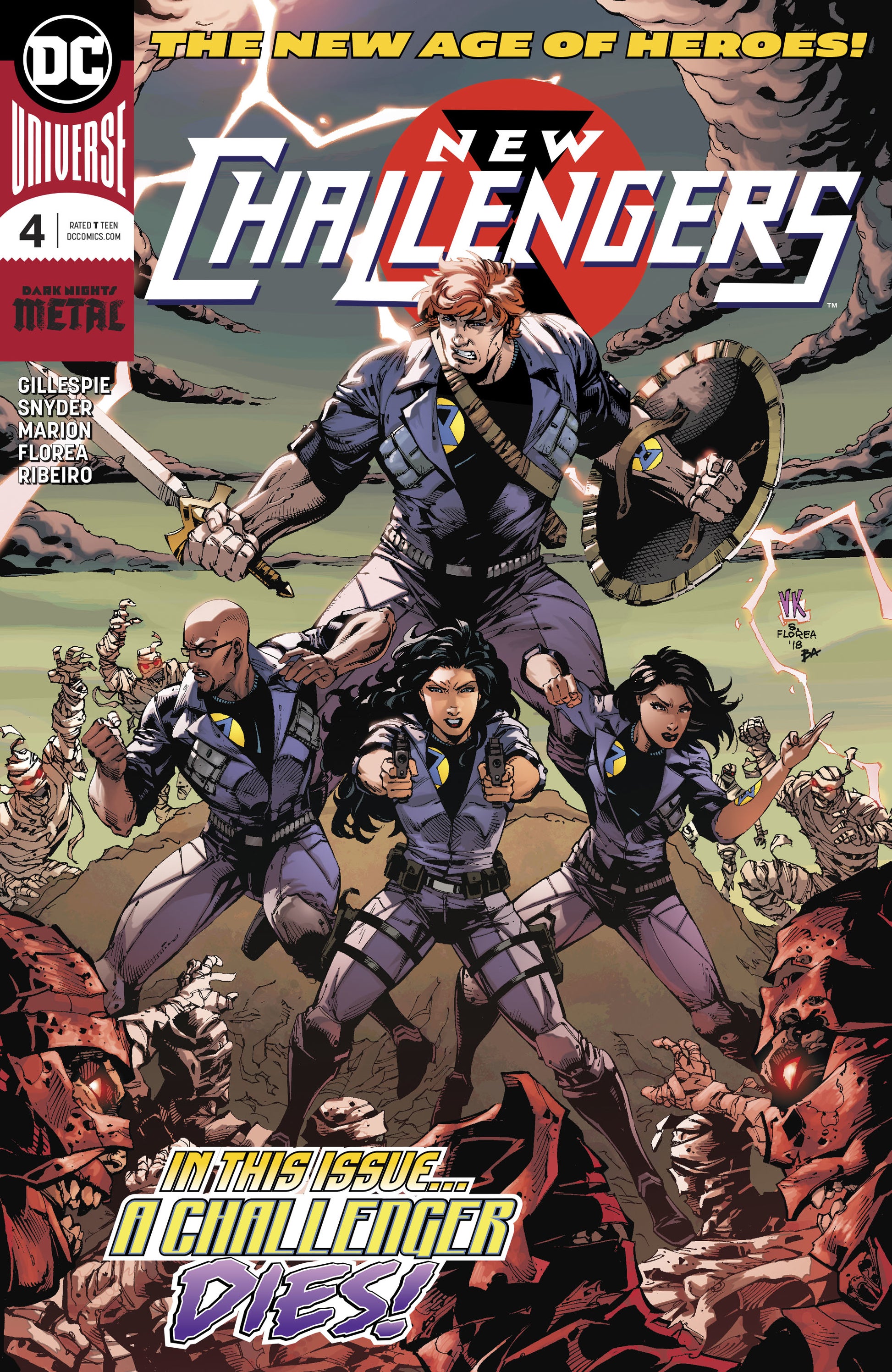 NEW CHALLENGERS #4 (OF 6) COVER