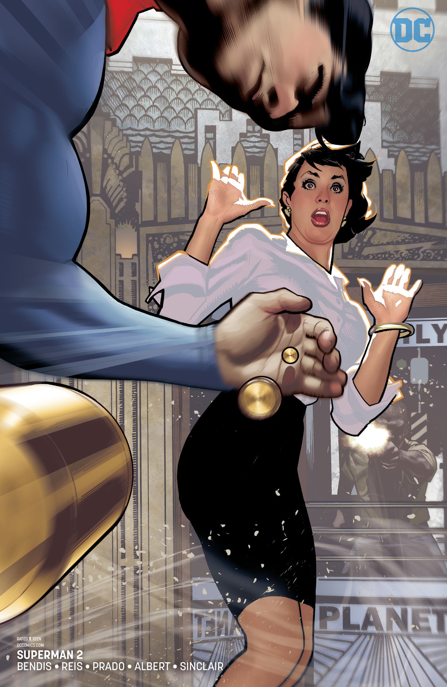 SUPERMAN #2 HUGHES VAR ED COVER