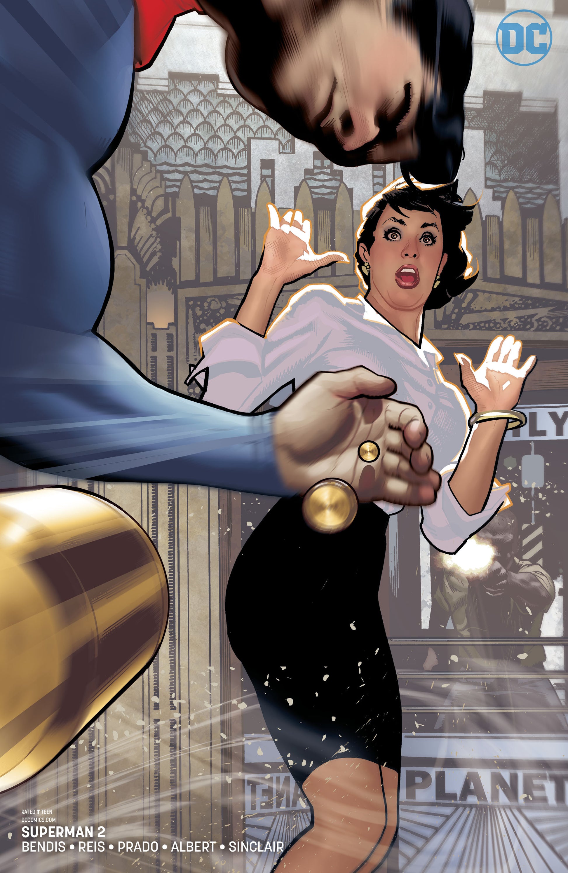 SUPERMAN #2 HUGHES VAR ED COVER