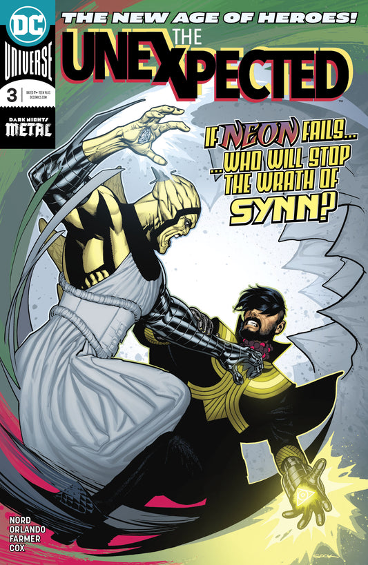 UNEXPECTED #3 COVER