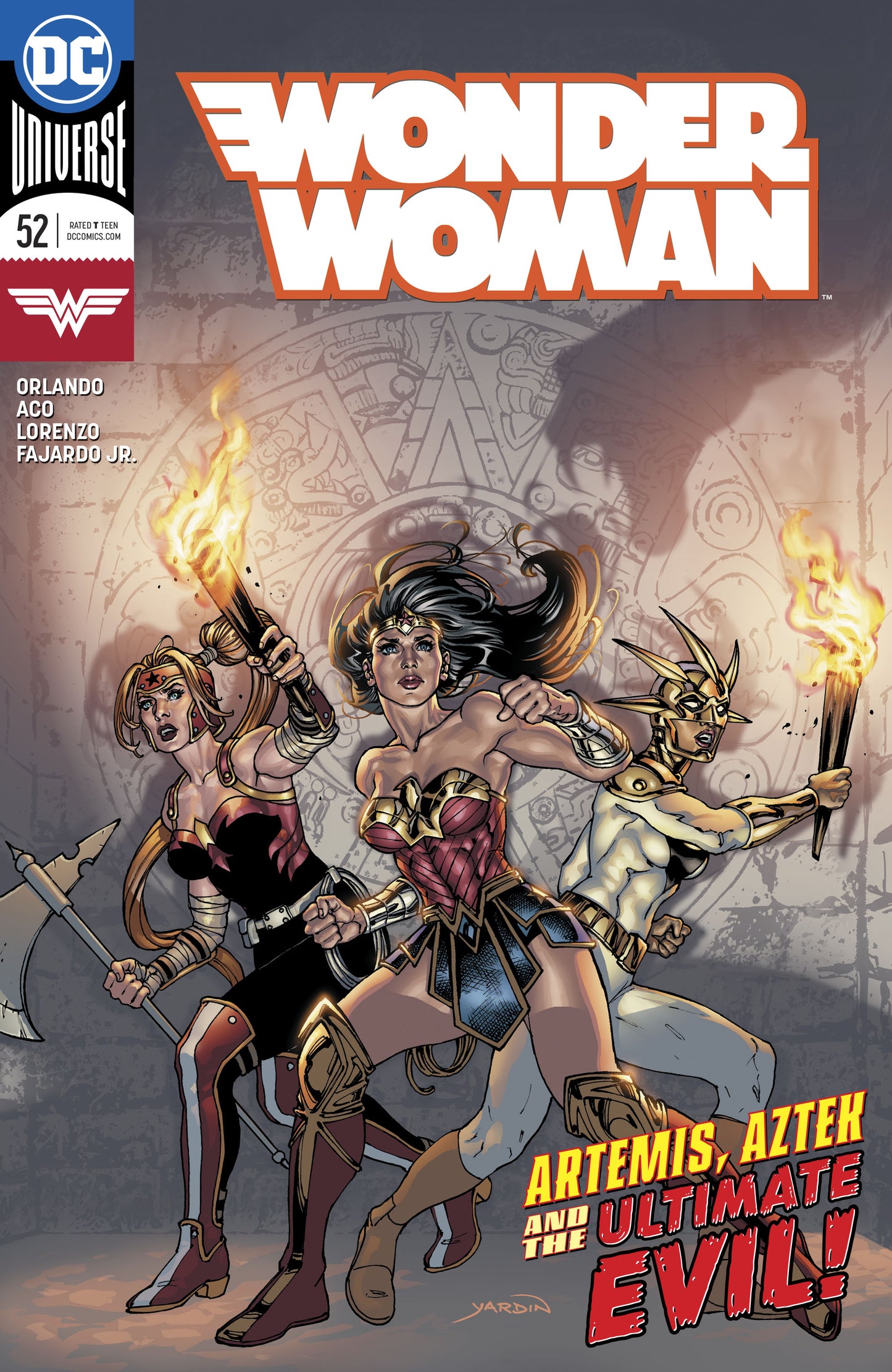 WONDER WOMAN #52 COVER