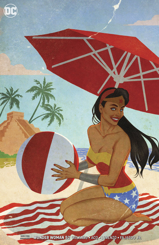 WONDER WOMAN #52 VAR ED COVER