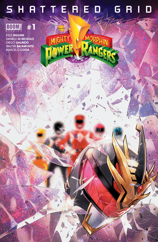 MMPR SHATTERED GRID #1 MAIN COVER