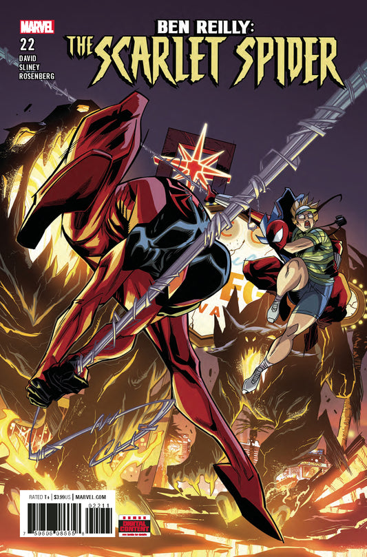 BEN REILLY SCARLET SPIDER #22 COVER