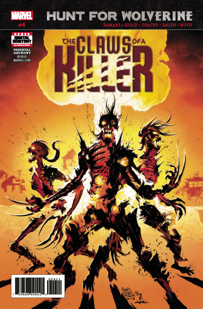 HUNT FOR WOLVERINE CLAWS OF KILLER #4 (OF 4) COVER