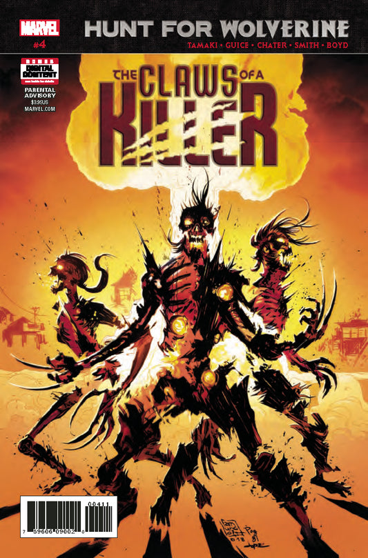 HUNT FOR WOLVERINE CLAWS OF KILLER #4 (OF 4) COVER